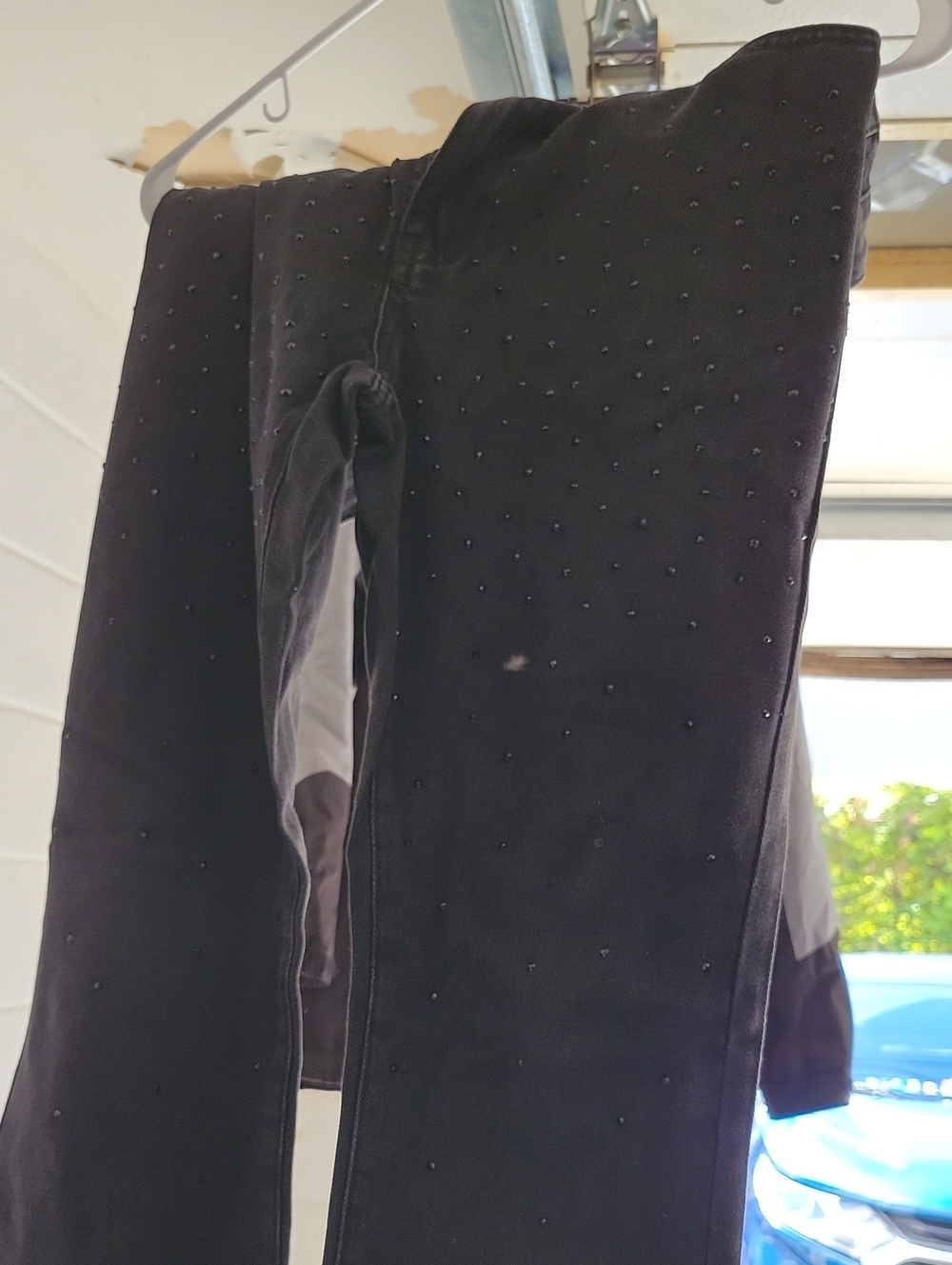 Black Men’s Embellished Jeans